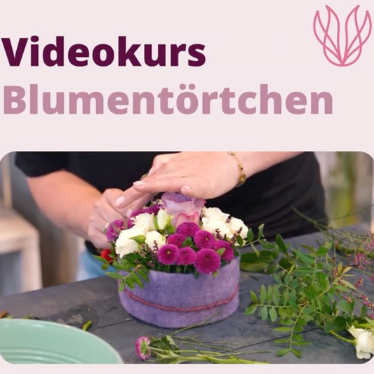 Videokurs "Blumentörtchen"