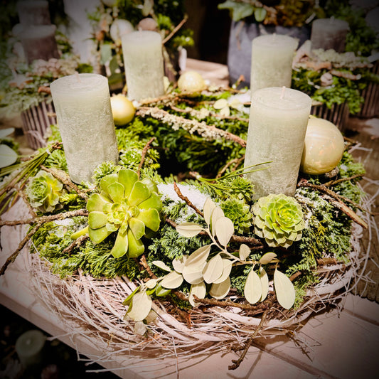 Adventskranz "grüner Traum"